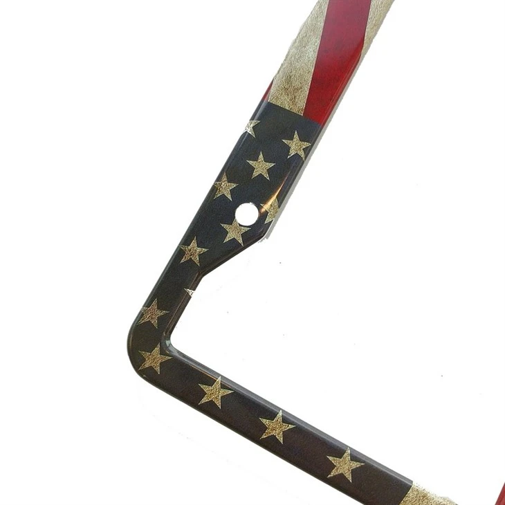 Patriotic American Flag Vintage Plate Frame best