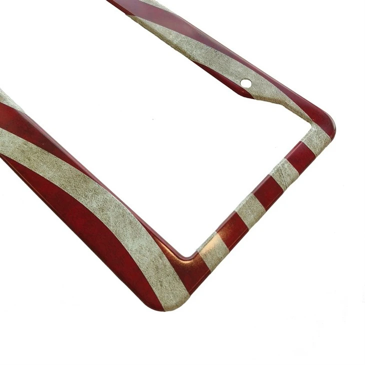 Patriotic American Flag Vintage Plate Frame price