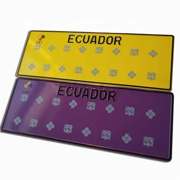 US State Standard Vehicle License Plate high quality