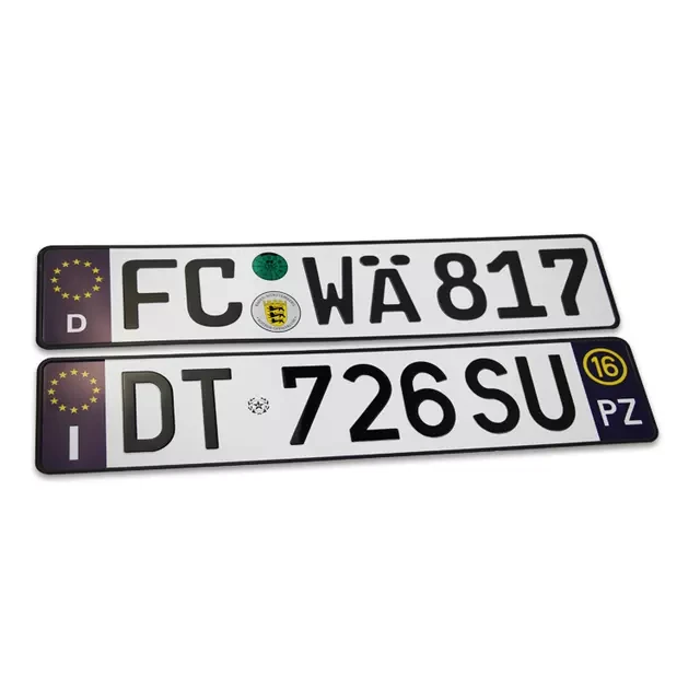 Personalized License Plate Made In China